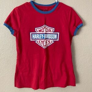 Harley Davidson Ringer Tee size medium